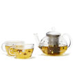Soiree Glass Teapot & Teacup Set