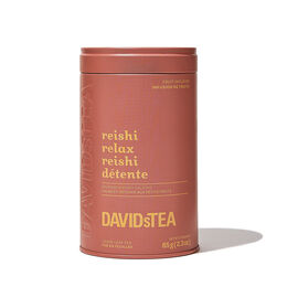 boîte à motif de thé reishi détente