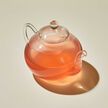 Clear Glass Bubble Teapot