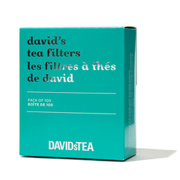 Les filtres à thé de David paquet de 100