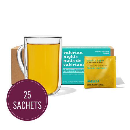 Valerian Nights Tea Sachets Pack of 25
