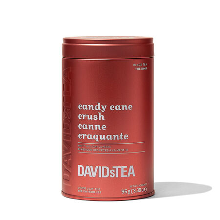 Candy Cane Crush Tea Printed Tin