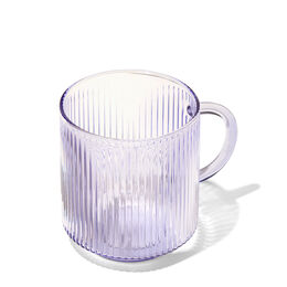 Purple Sky Ribbed Mug