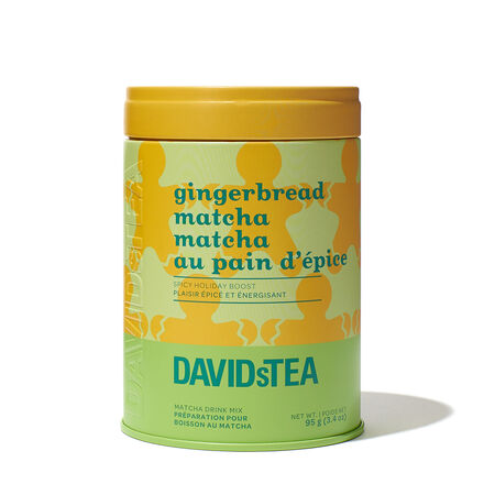 Gingerbread Matcha Tea Printed Tin