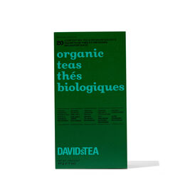 Thés biologiques - boîte de 20 sachets de thés assortis