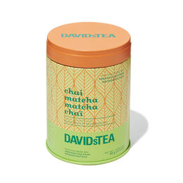 Chai Matcha Tea Printed Tin