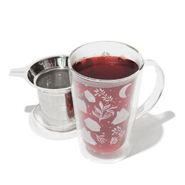 Double Walled Glass Perfect Mug Cottages