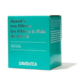 Filtres à thé de David – paquet de 200