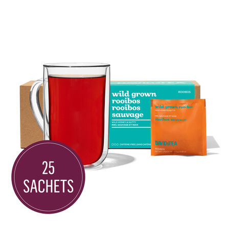 Wild Grown Rooibos Tea Sachets Pack of 25