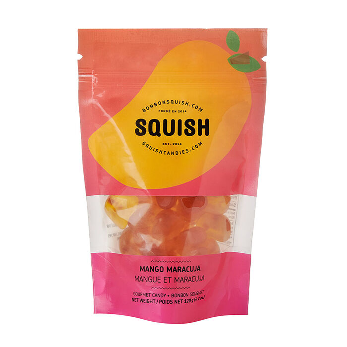 Bonbons gélifiés Mangue et maracuja par SQUISH