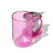 Pink Double Walled Glass Nordic Mug
