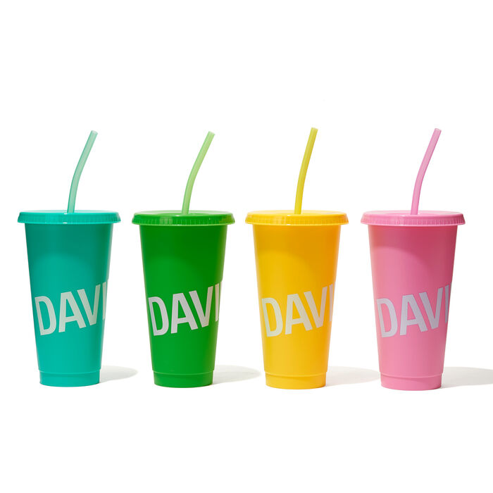 Colour Changing Cold Cups & Lids (set of 4)