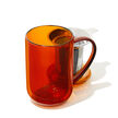 Amber Double Walled Glass Nordic Mug