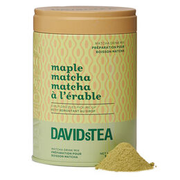Maple Matcha Tea Printed Tin