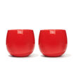 Red Bubble Cups (set of 2)