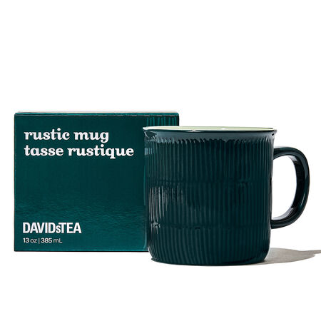 Green Textured Rustic Mug