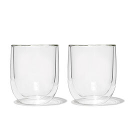 Double Walled Glass Cup (set of 2)