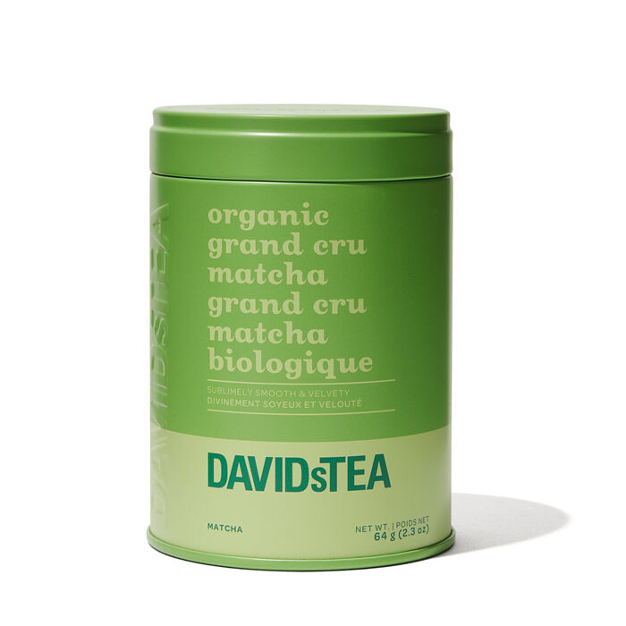 Organic Grand Cru Matcha Tea Printed Tin