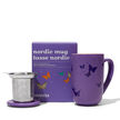 Mauve Butterfly Colour Changing Nordic Mug