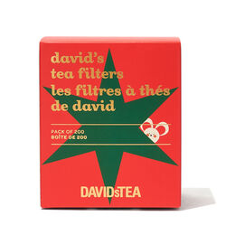 Boîte de 200 filtres à thé de David à souris