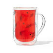 Spruce Double Walled Glass Nordic Mug