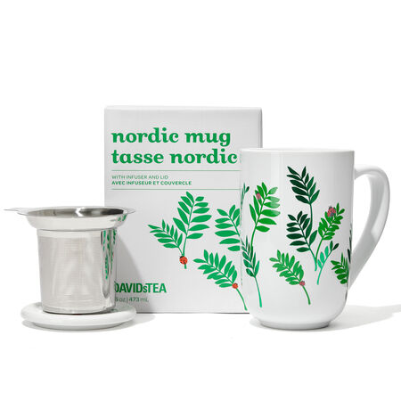 Tasse Nordic changeant de couleur à coccinelles