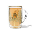 Golden Trees Double Walled Glass Nordic Mug