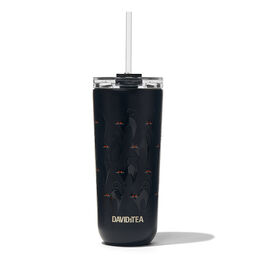 Favourite Tumbler Matte Black With Cats