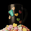 Candy Hearts Color Changing Nordic Mug