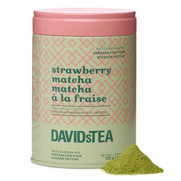 Strawberry Matcha Printed Tea Tin