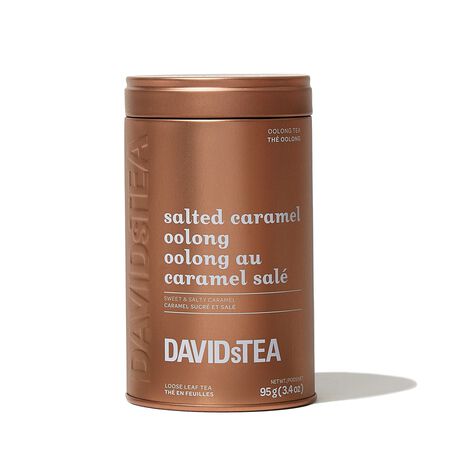 Salted Caramel Oolong Tea Printed Tin