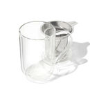 Double Walled Glass Nordic Mug with Infuser