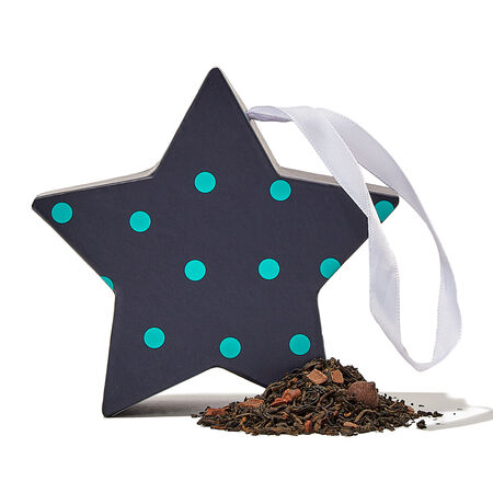 Hot Chocolate Tea-Filled Ornament