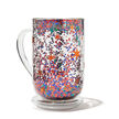 Stars Confetti Glass Nordic Mug