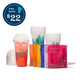 Iced Tea & Recyclable Cold Cups set